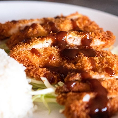 BBQ Tonkatsu Chicken Bento Bowl Recipe