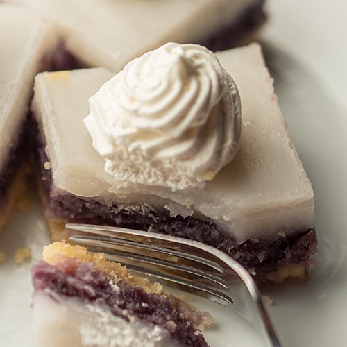 Okinawan Sweet Potato Haupia Pie - 'Ono Hawaiian Recipes