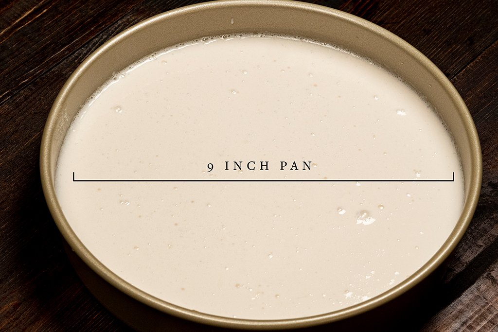 Pan Size for rice cake