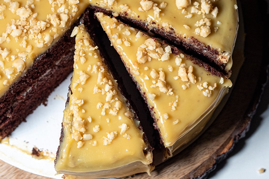 Gorgeous Hawaiian Butter Mochi - Gemma's Bigger Bolder Baking