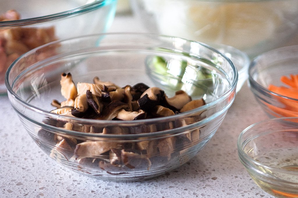 shiitake mushrooms