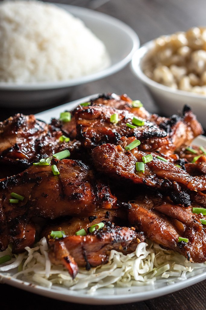 Hawaiian Style BBQ Teriyaki Chicken Recipe   Teriyaki Chicken 683x1024 