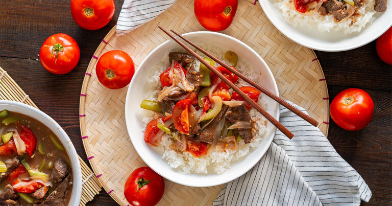 A Hawaiian Recipe Version of Beef Tomato