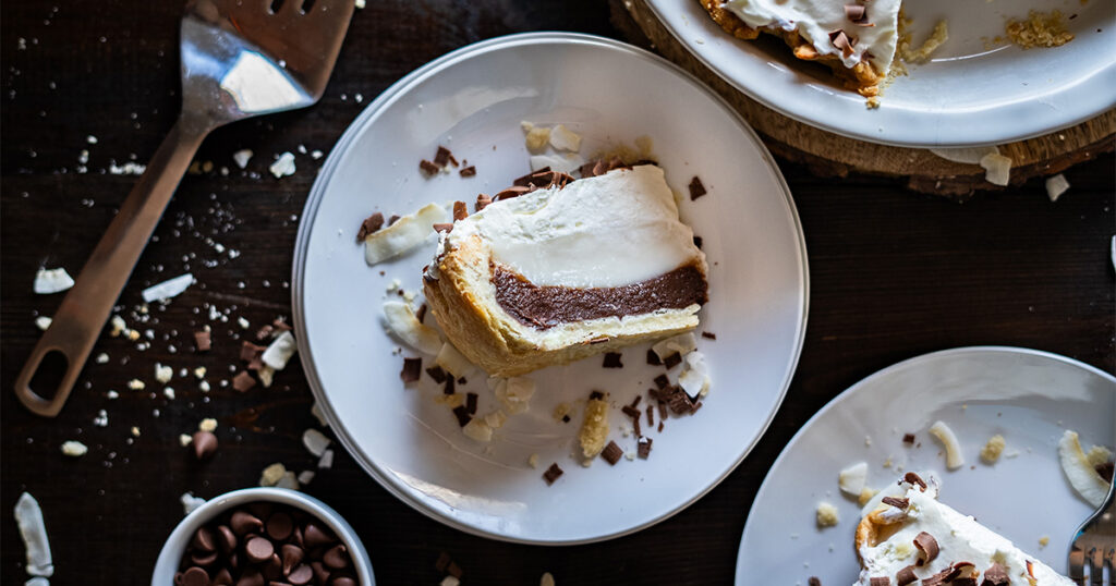 Chocolate Haupia Pie