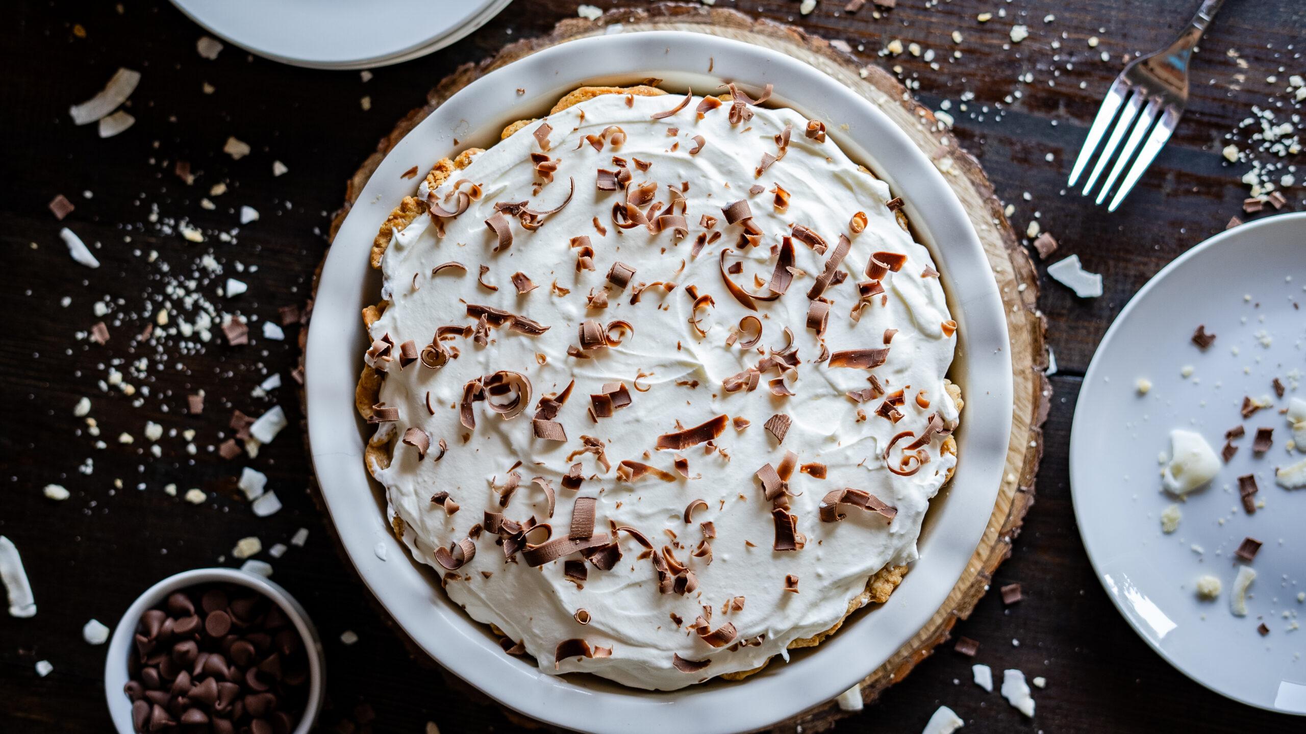 Chocolate Haupia Pie