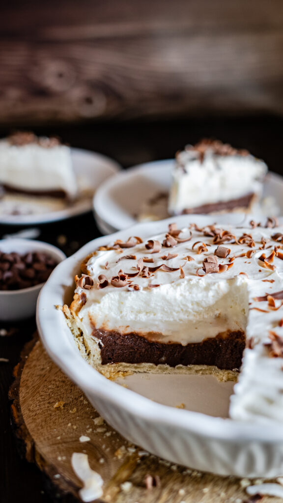 Chocolate Haupia Pie