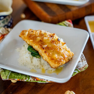 Macadamia Nut Crusted Mahi Mahi