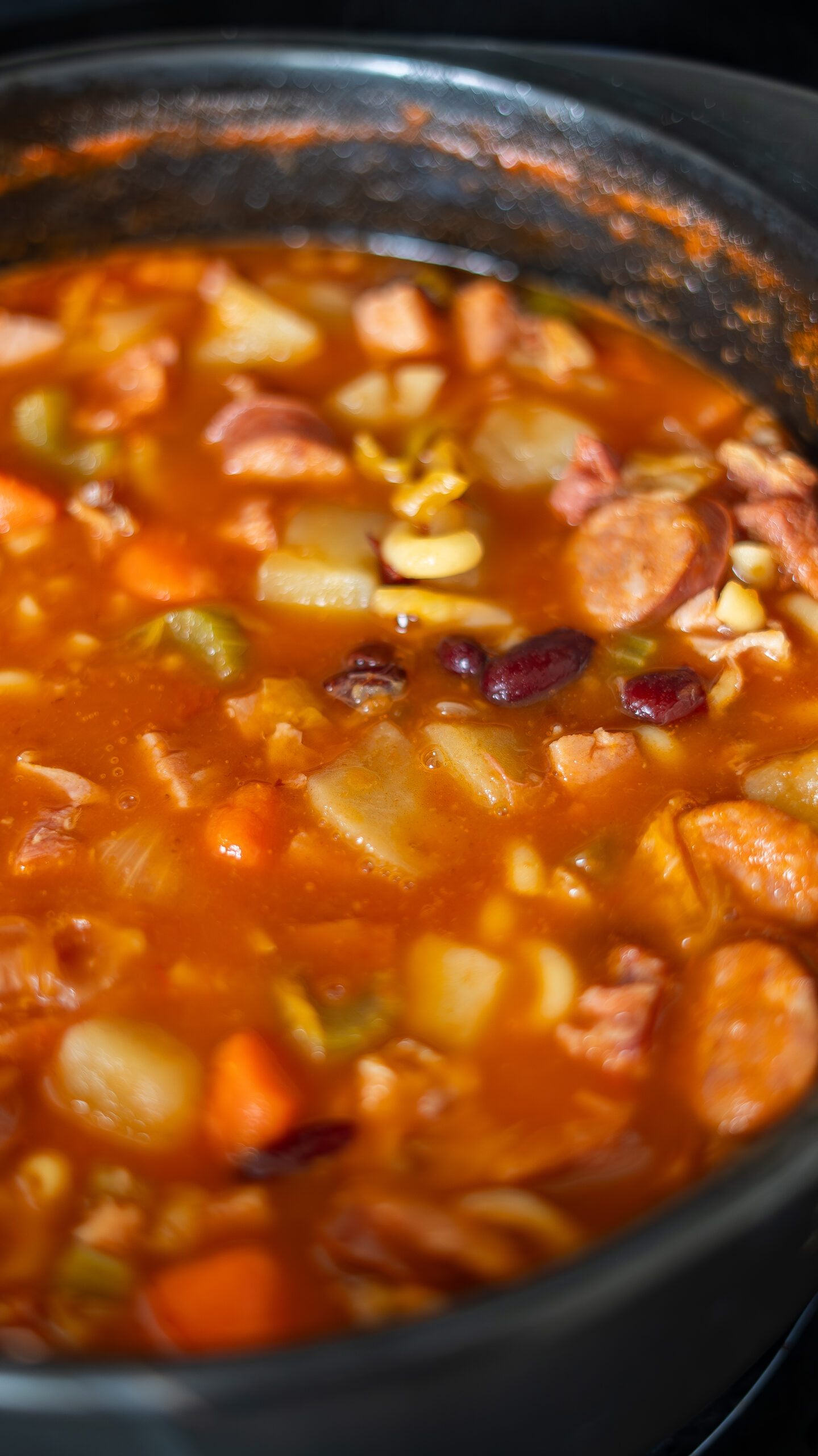cooking portuguese bean soup