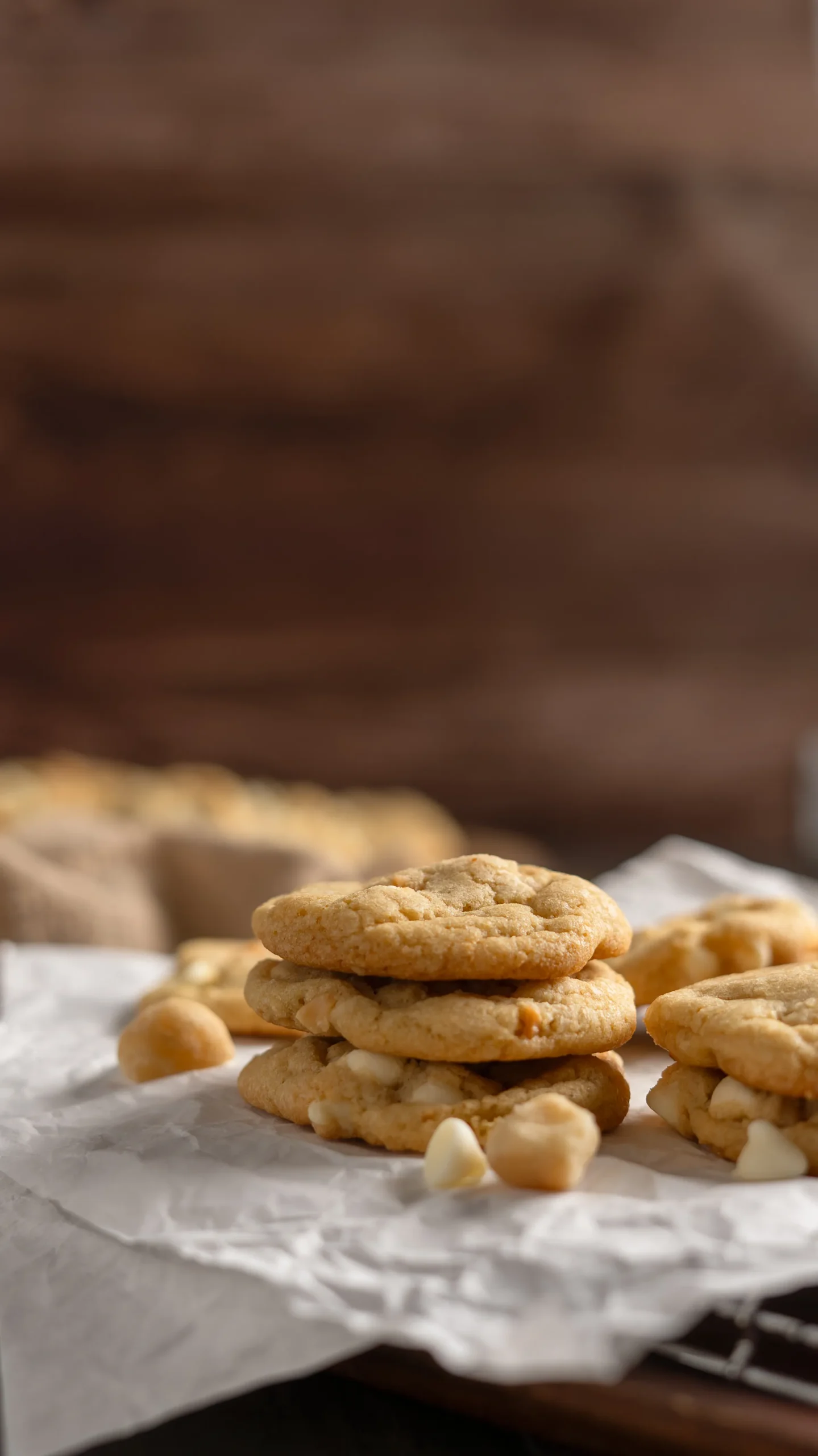 White Chocolate Macadamia Cookies