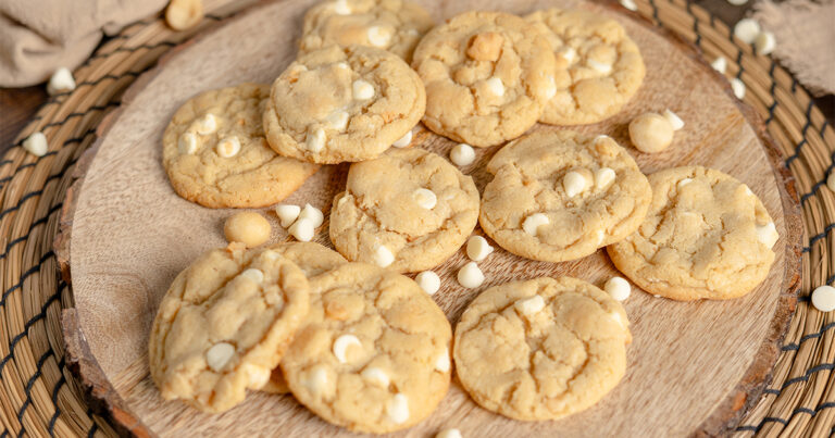 Best White Chocolate Macadamia Nut Cookies Recipe (Soft & Chewy)