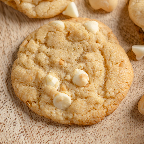 White Chocolate Macadamia Cookies